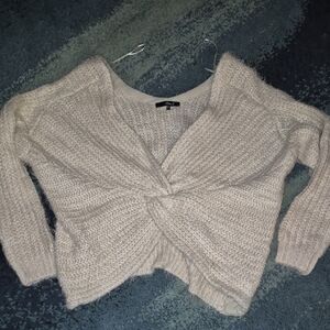KATE C. Cozy Cream Women's Sweater..SUPER SOFT..size S But See Measurements